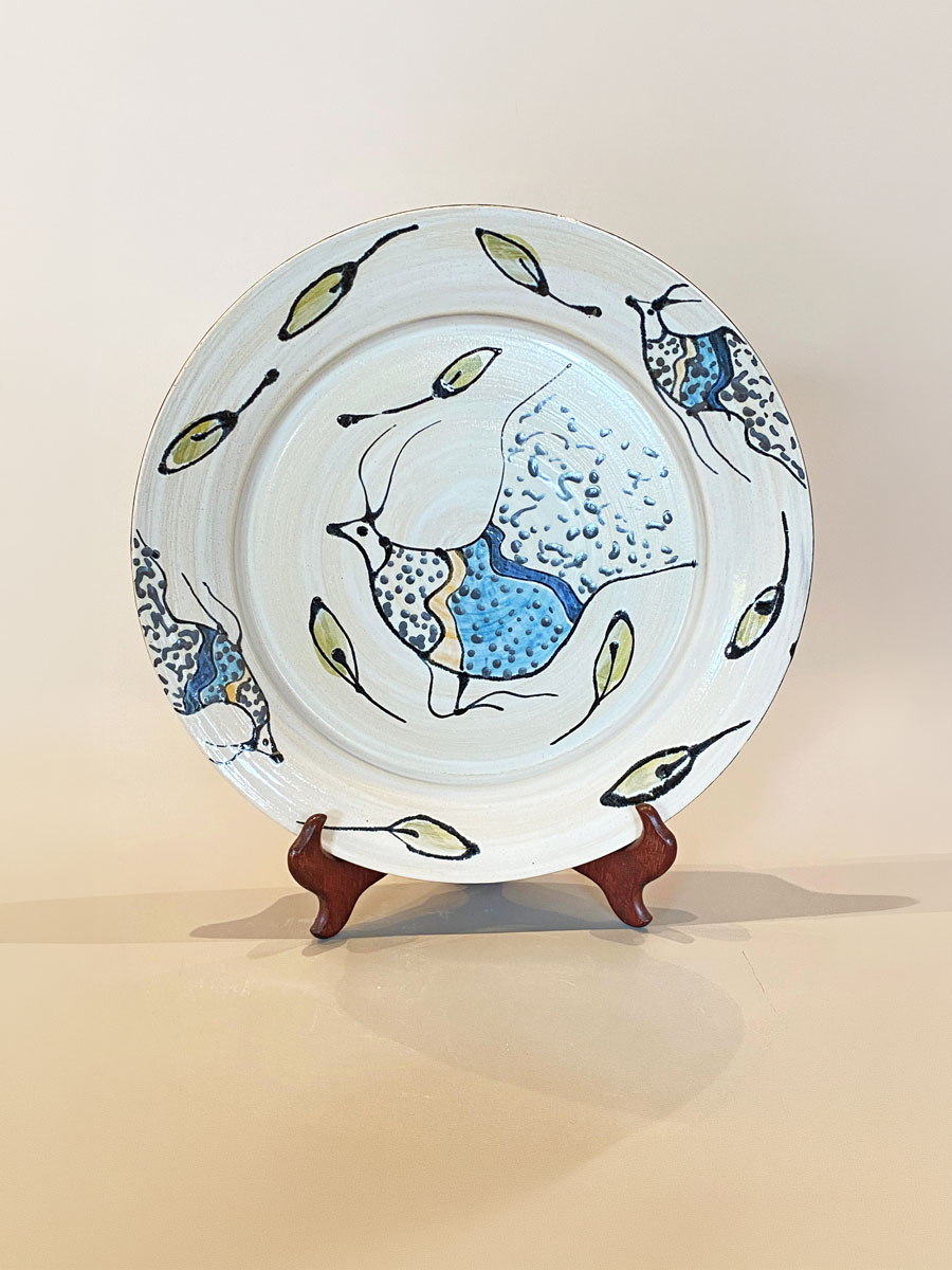 Baselly Art aus rotem Ton Keramik Oderbruch