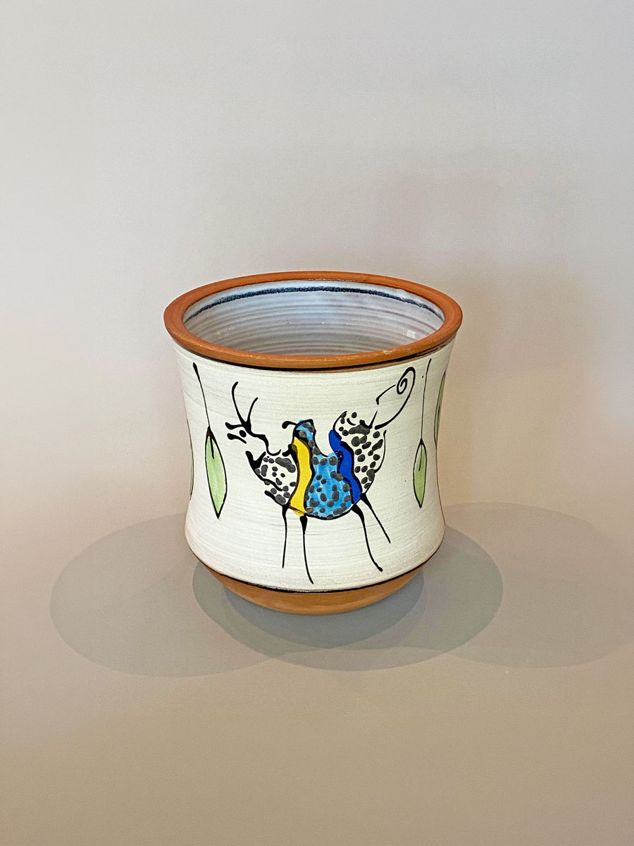 Baselly Art aus rotem Ton Keramik Oderbruch