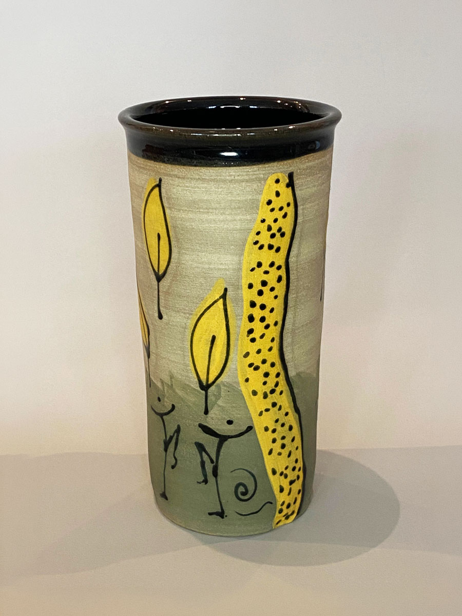 Baselly Art aus rotem Ton Keramik Oderbruch