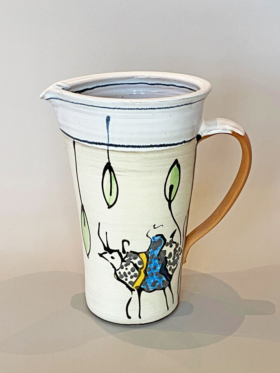 Baselly Art aus rotem Ton Keramik Oderbruch