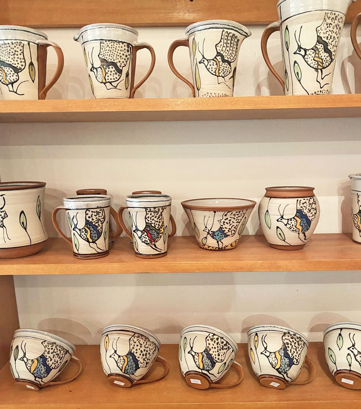 Baselly Art aus rotem Ton Keramik Oderbruch