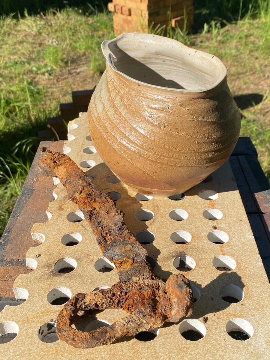 Holzgefeuertes Steinzeug Keramik Oderbruch Katrin Heinrich
