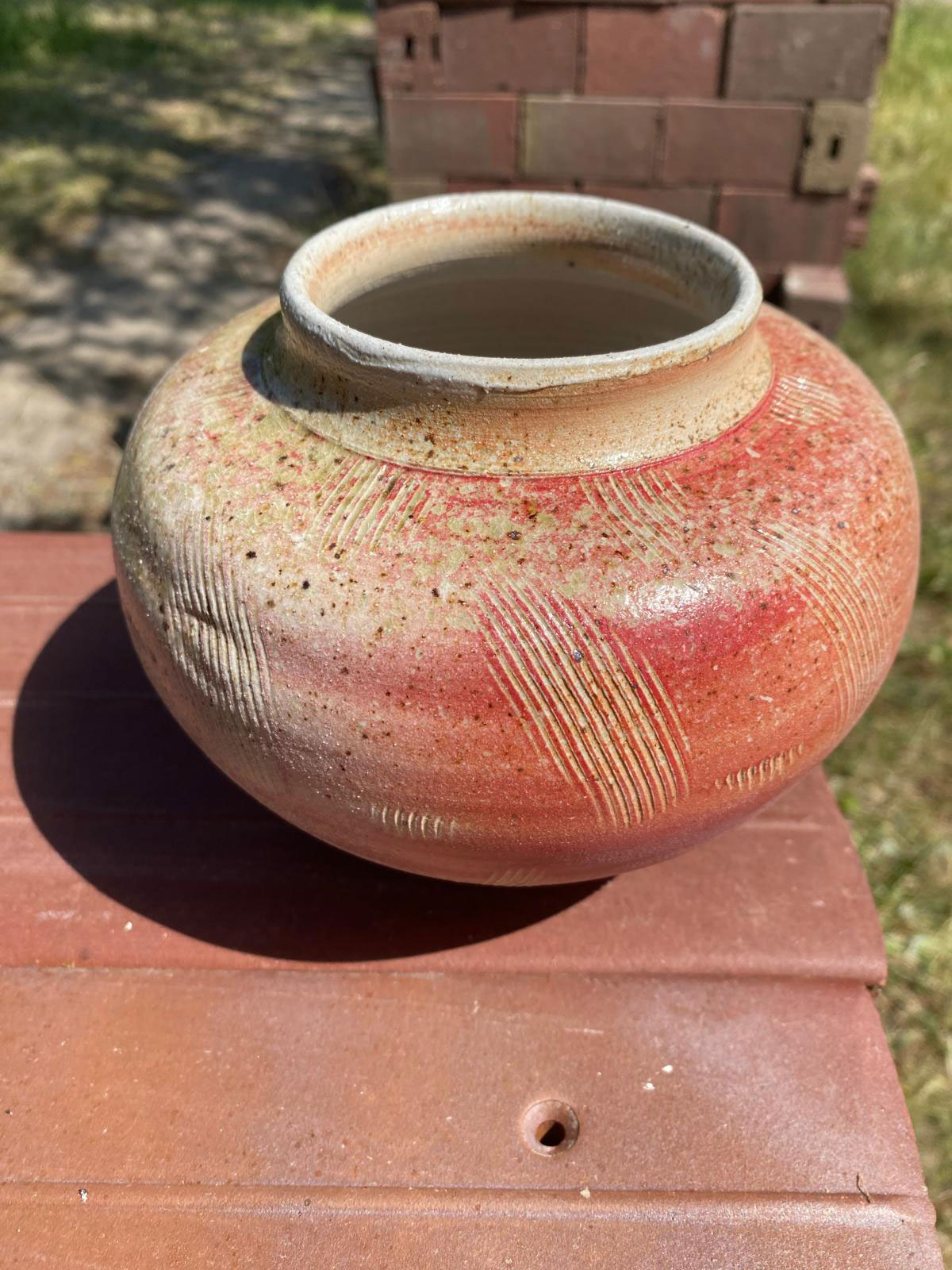 Holzgefeuertes Steinzeug Keramik Oderbruch Katrin Heinrich