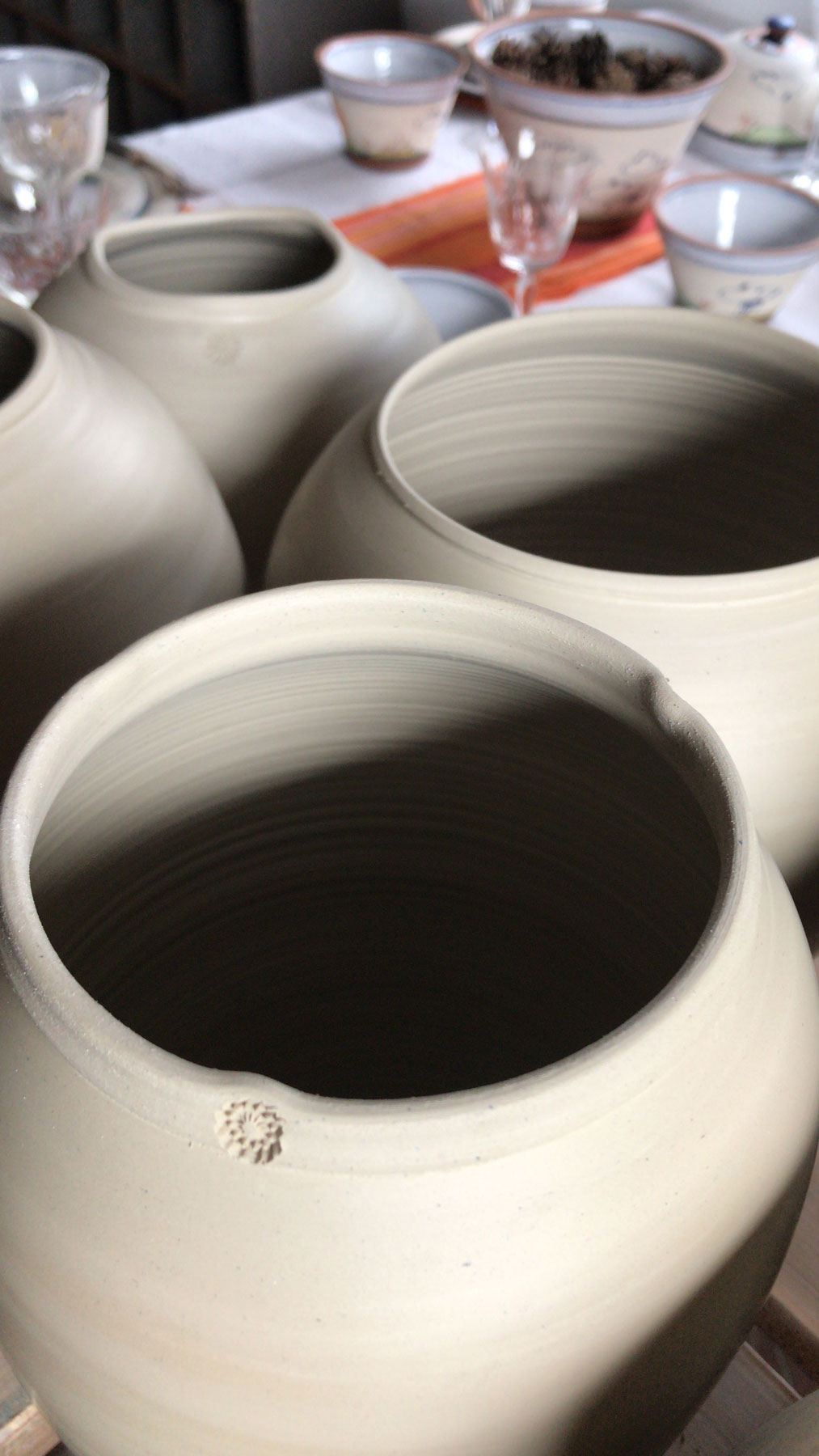 Holzgefeuertes Steinzeug Keramik Oderbruch Katrin Heinrich