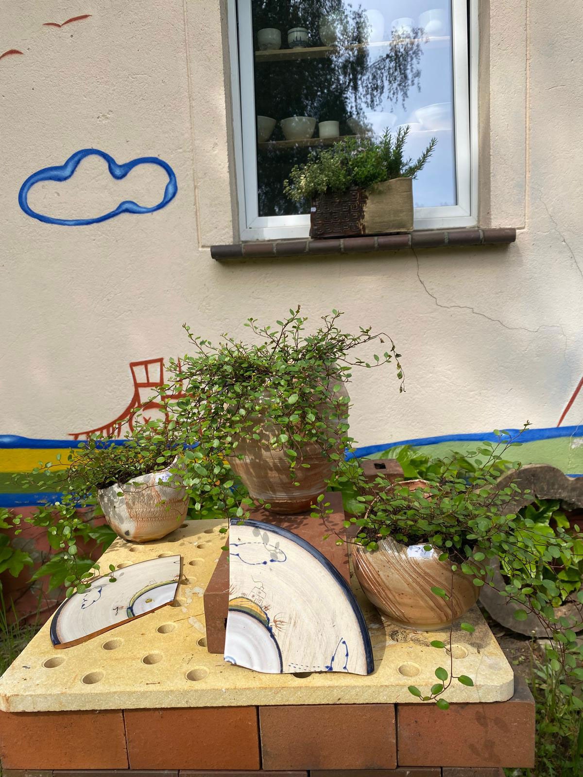 Oderbruch Dekor von Keramik Oderbruch Katrin Herinrich