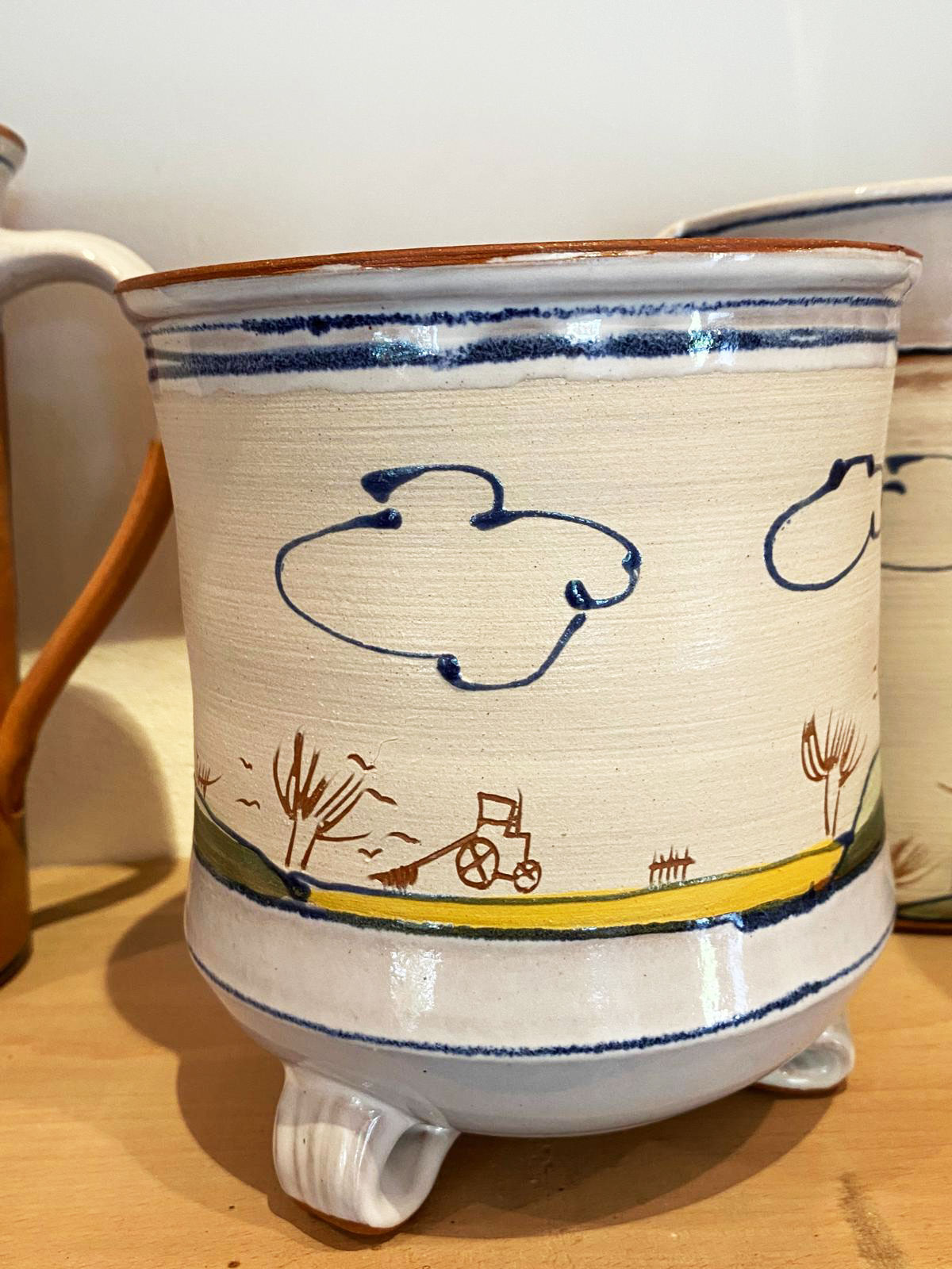 Oderbruch Dekor von Keramik Oderbruch Katrin Herinrich