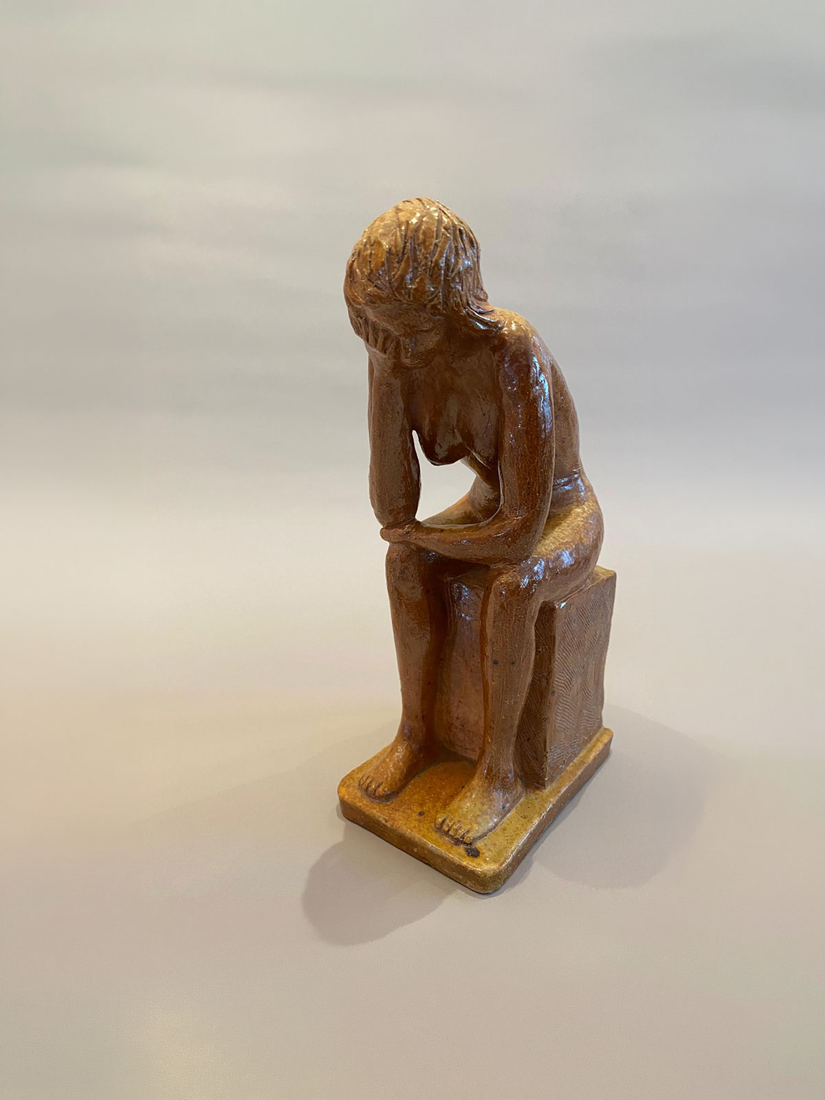 Keramikfigur von Keramikmeisterin Katrin Heinrich Keramik Oderbruch aus Ortwig